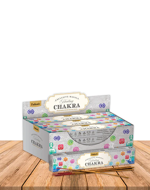 Incienso Tulasi Masala Chakras de Curación 