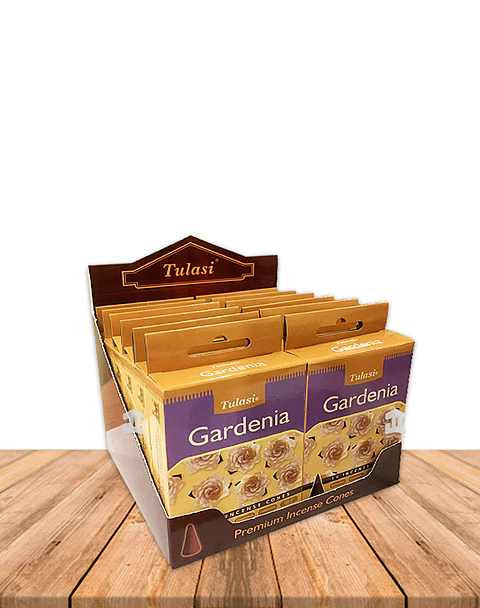 Incienso Tulasi Cono Gardenia 