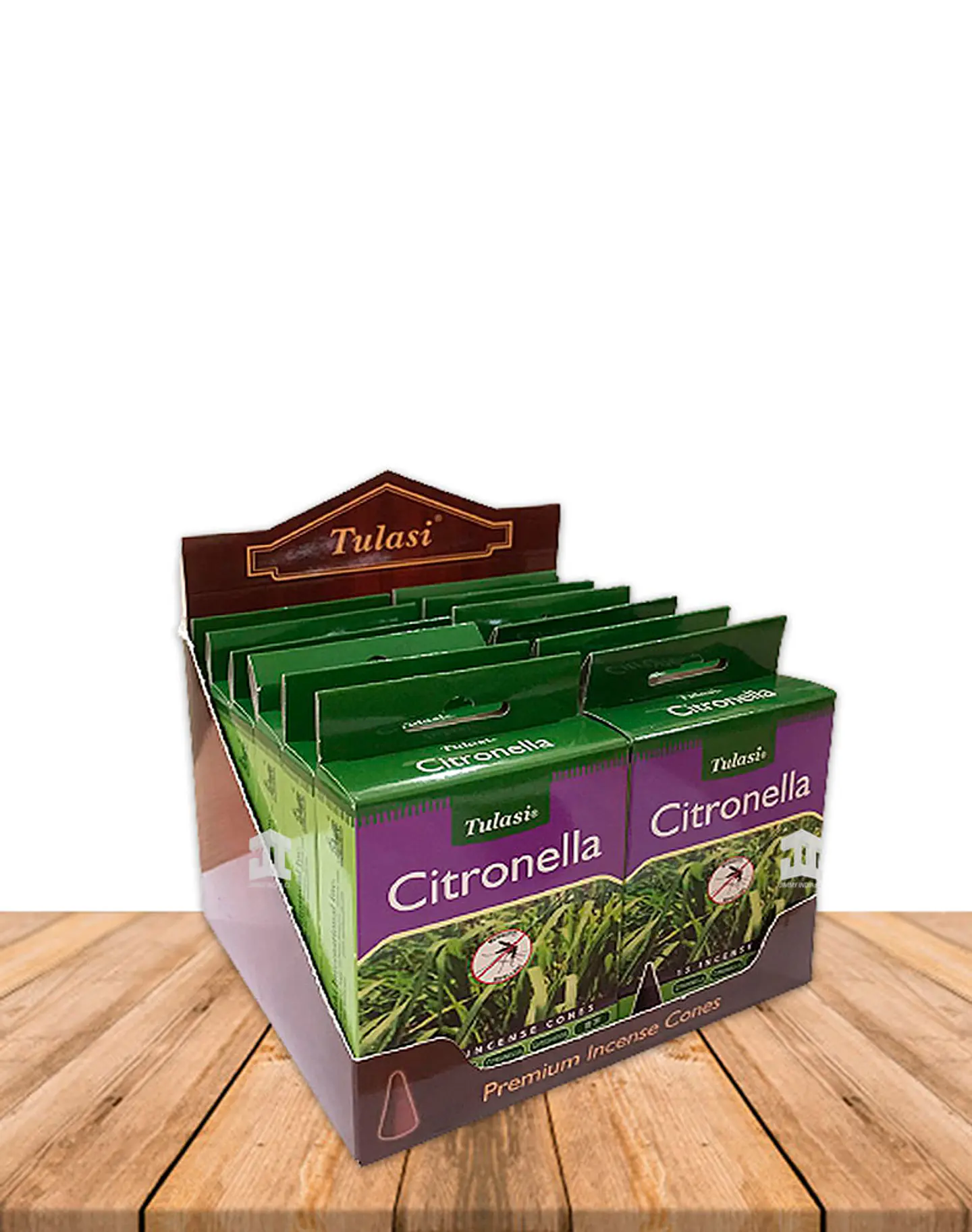 Incienso Tulasi Cono Citronella 1