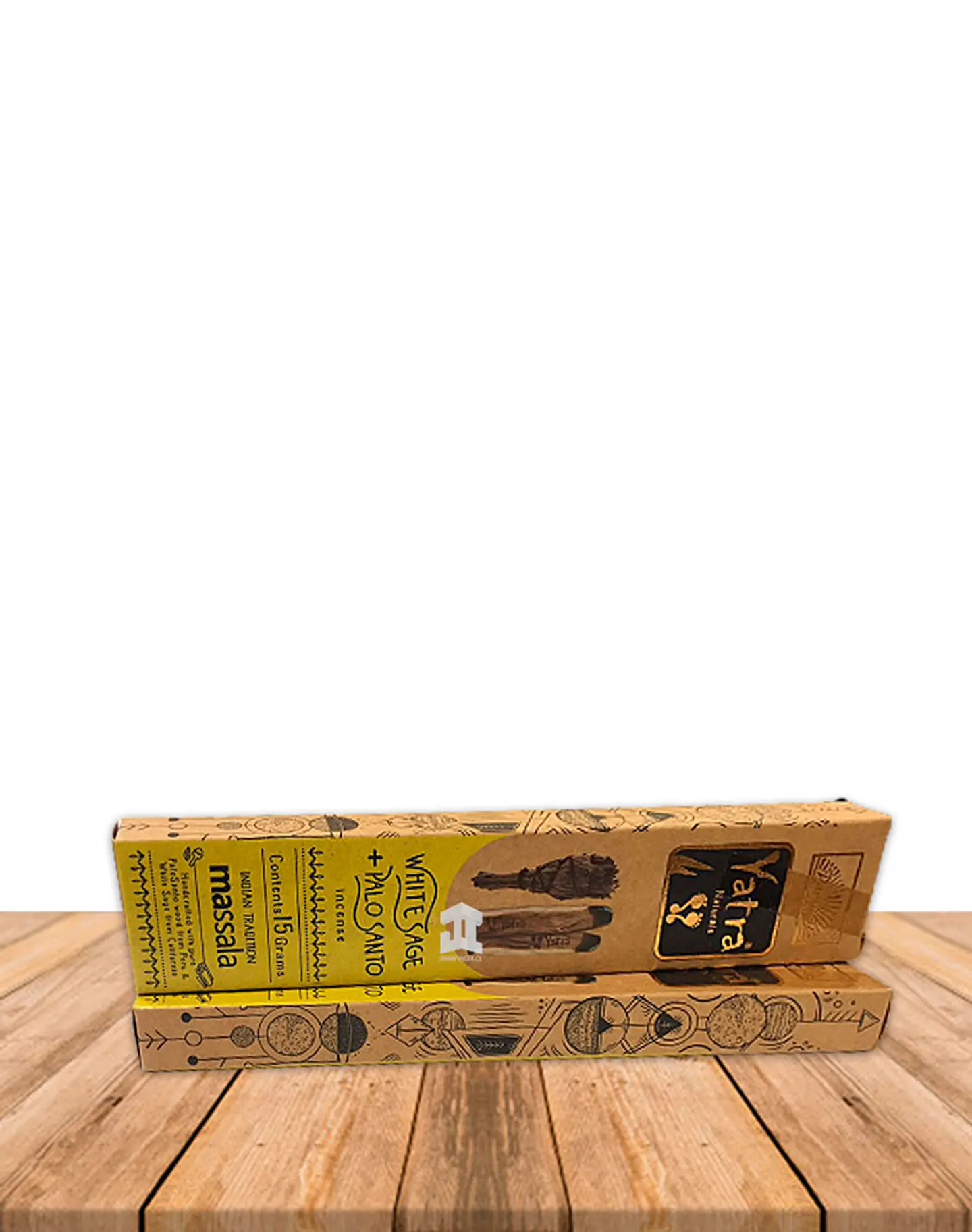 Incienso Yatra Naturals Salvia Blanca & Palo Santo 15gr 2