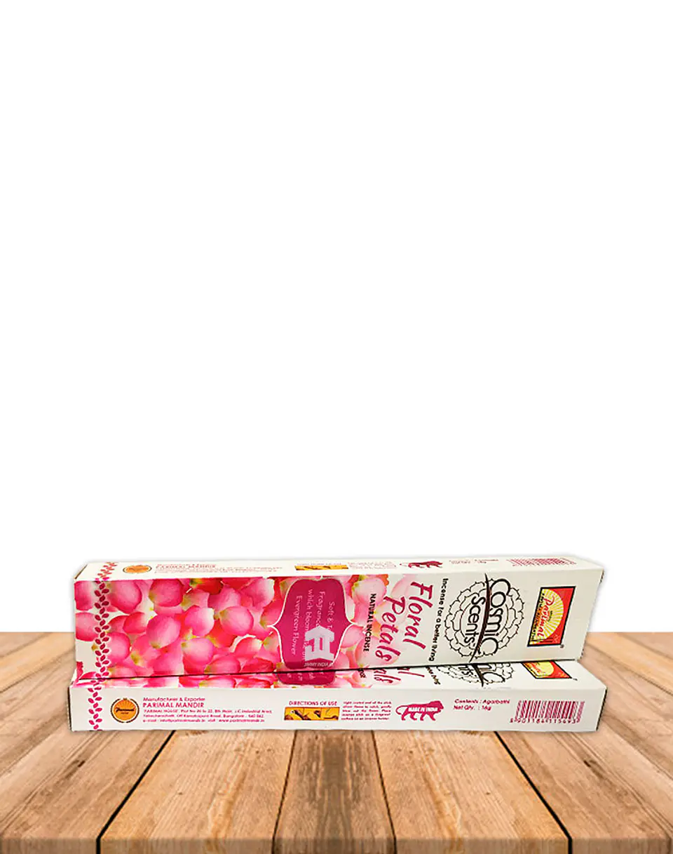 Incienso Parimal Cosmic Petalo Floral 16gr 2