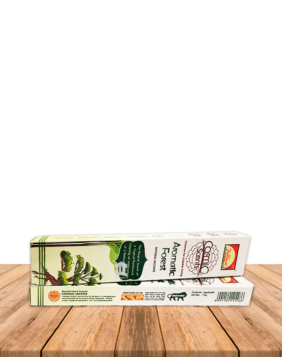Incienso Parimal Cosmic Bosque Aromático 16gr 2