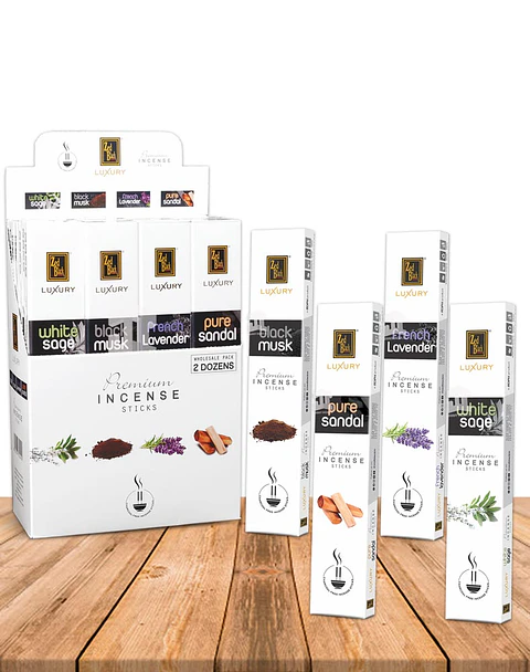 Incienso Zed Black Luxury Premium Hierbas  Mix  