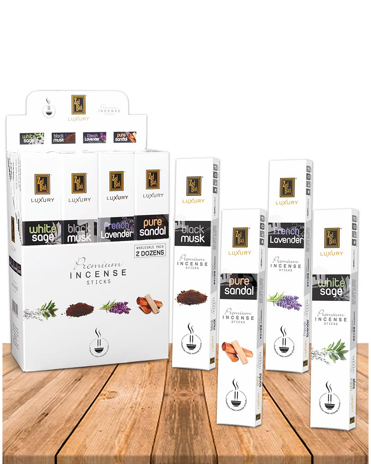 Incienso Zed Black Luxury Premium Hierbas  Mix  