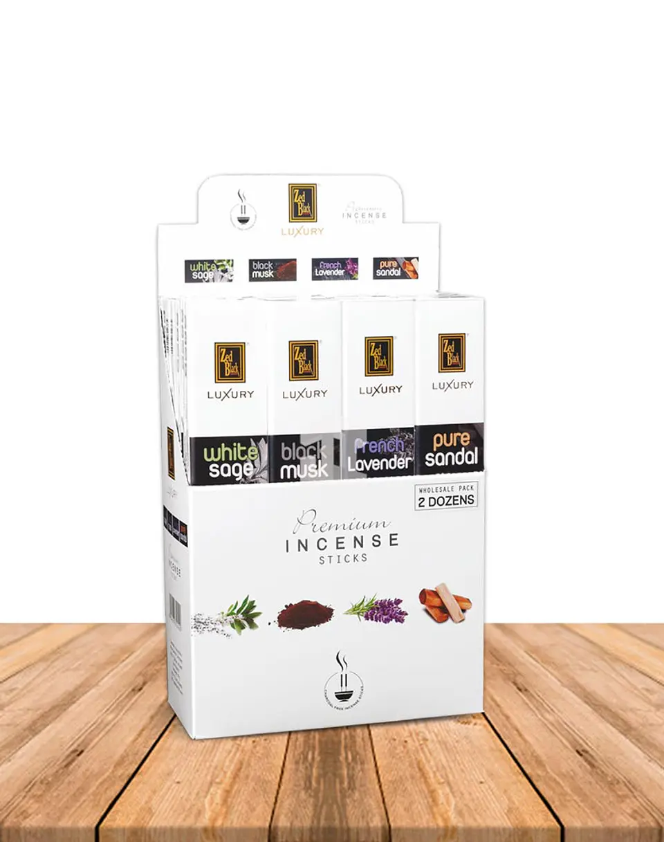Incienso Zed Black Luxury Premium Hierbas  Mix   4