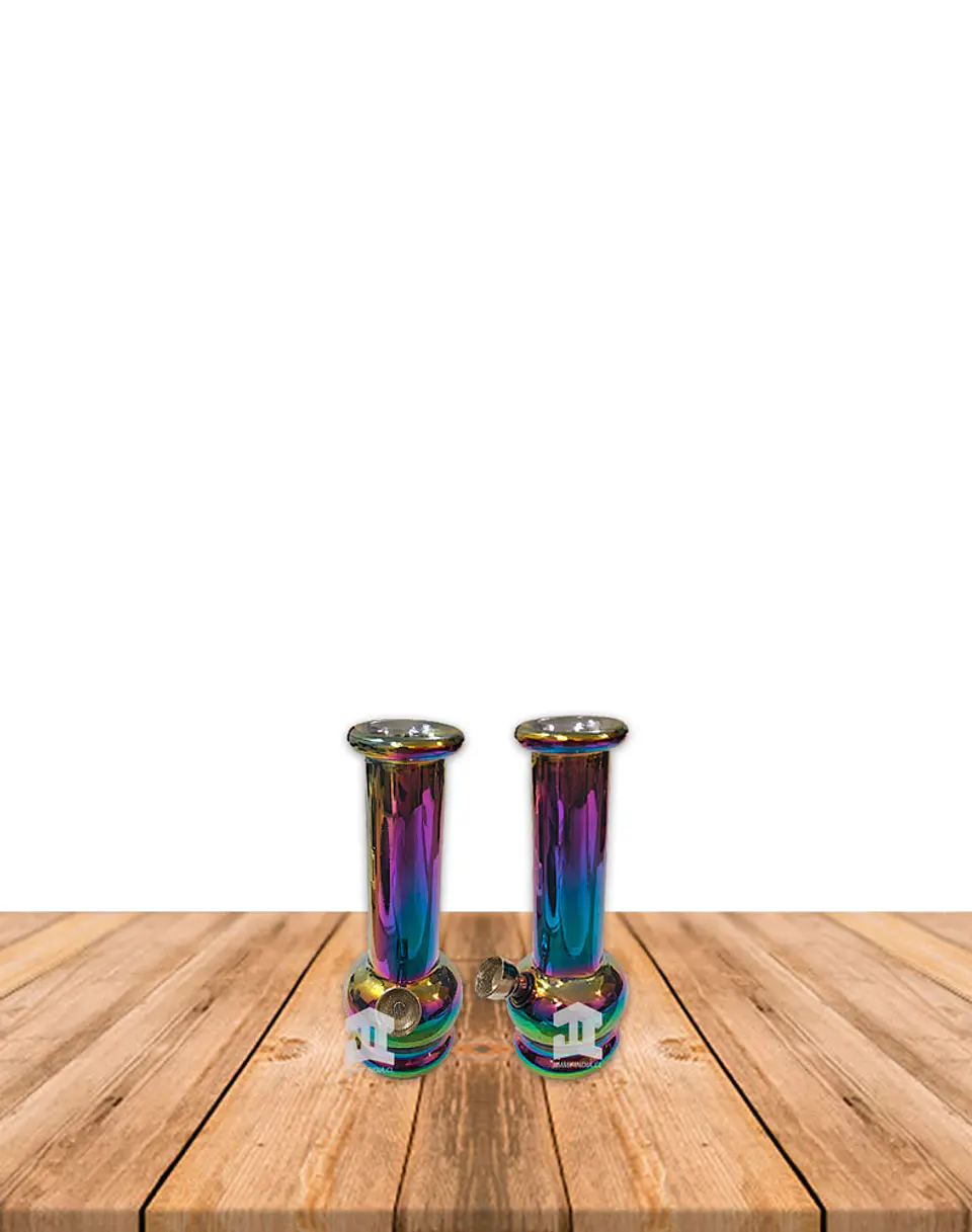 Mini Bong de Vidrio Tornasol  GLA-010 2