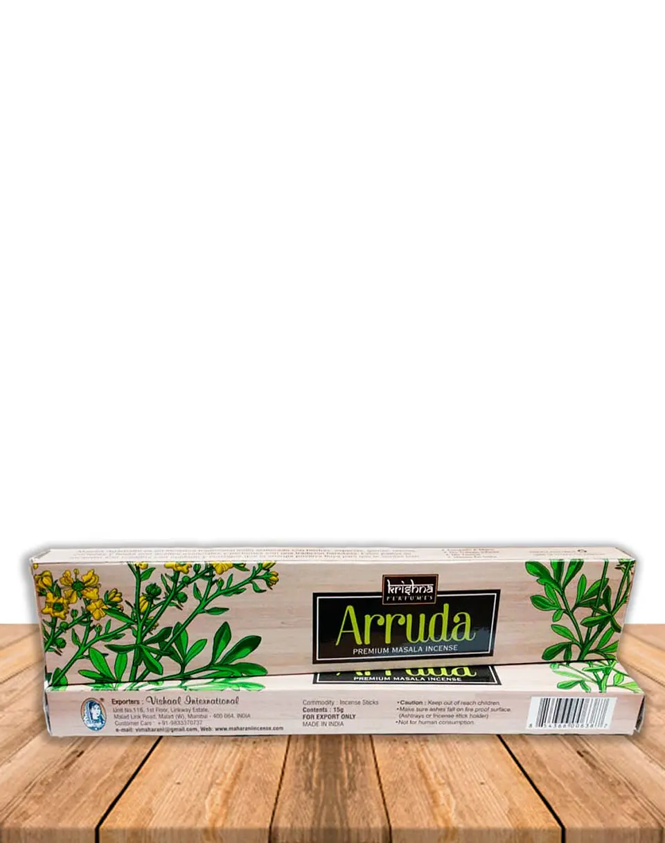 Incienso Krishna Premium Ruda 15 grs 2