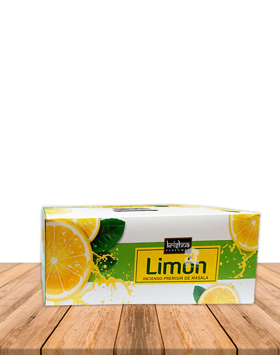Incienso Krishna Premium Limón 15 grs 1