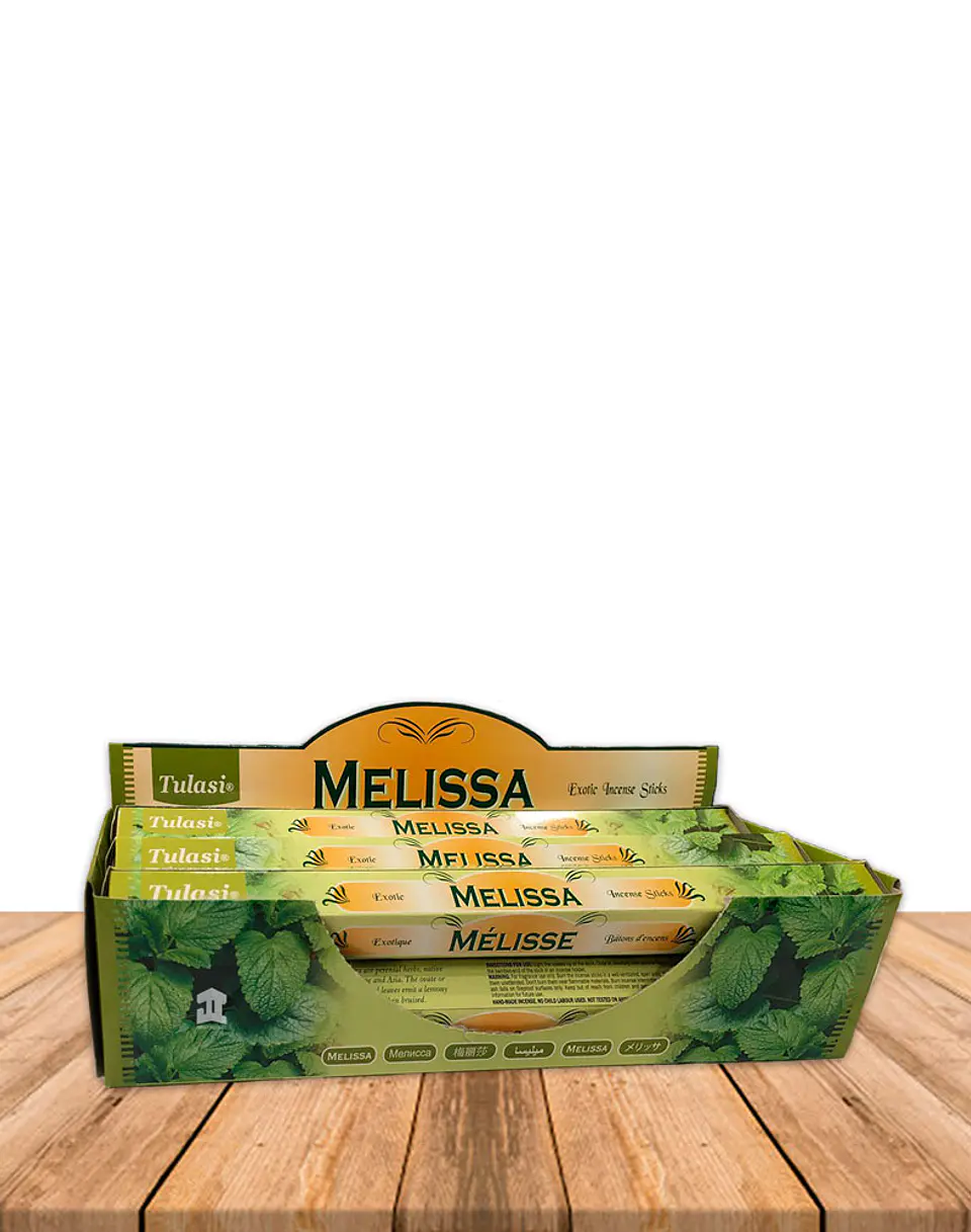 Incienso Formato Hexagonal Melisa 1