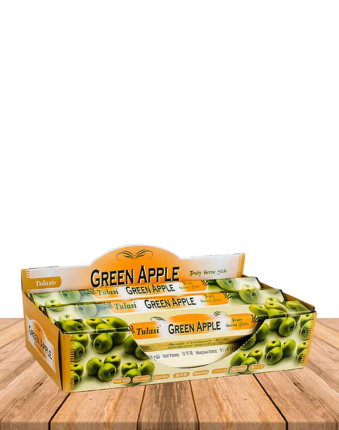 Incienso Formato Hexagonal Manzana Verde 