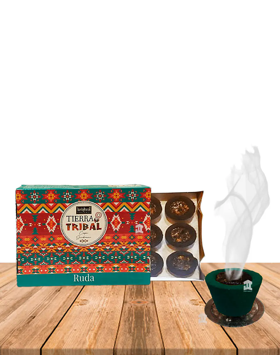 Resina Natural Krishna Tribal Earth Copa Ruda 1