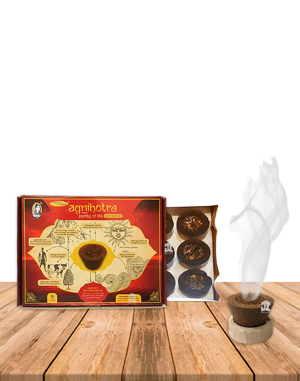 Resina Natural  Copa  Agnihotra 1