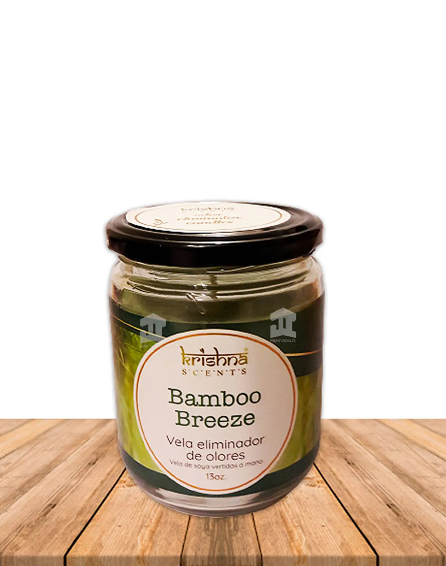 Vela Frasco Eliminador de Olores Bamboo Fresco  1