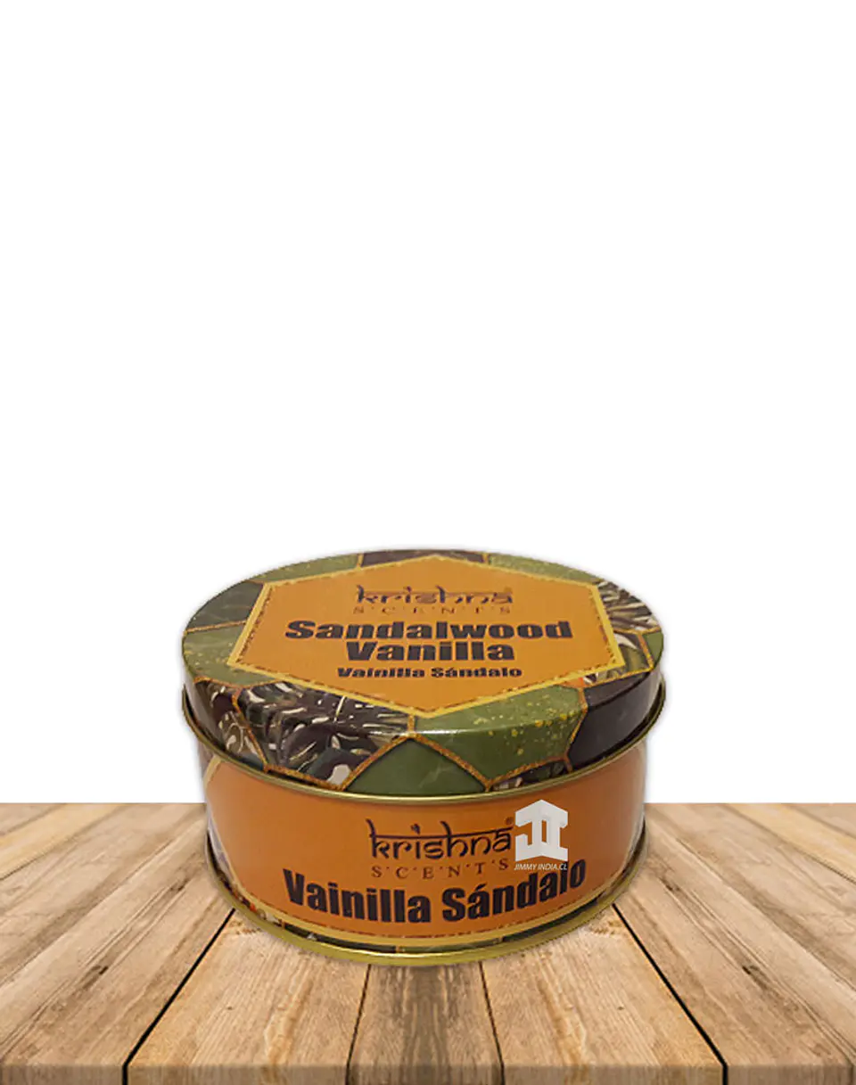 Vela triple mecha aroma Vainilla Sándalo 3