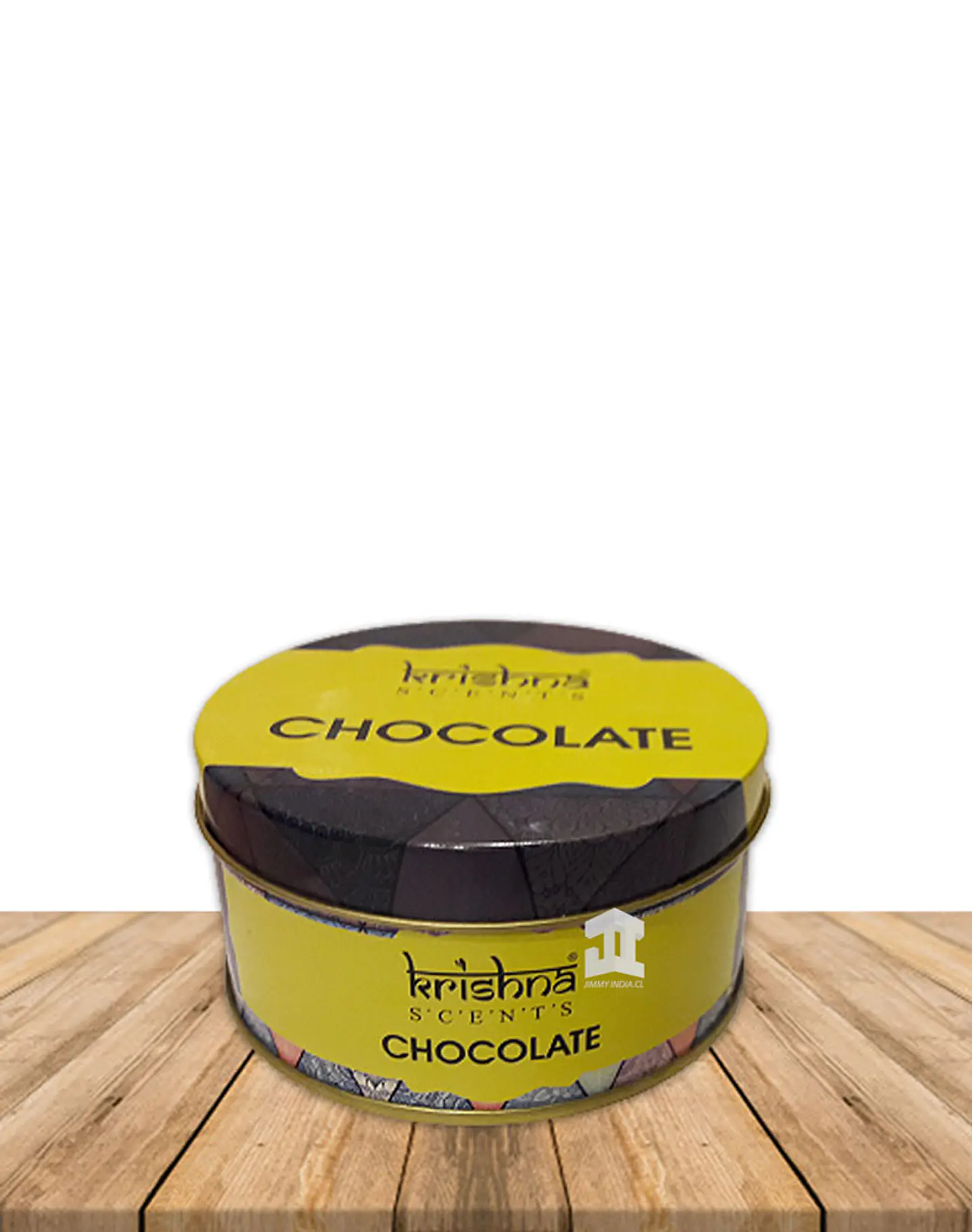 Vela triple mecha aroma Chocolate 2