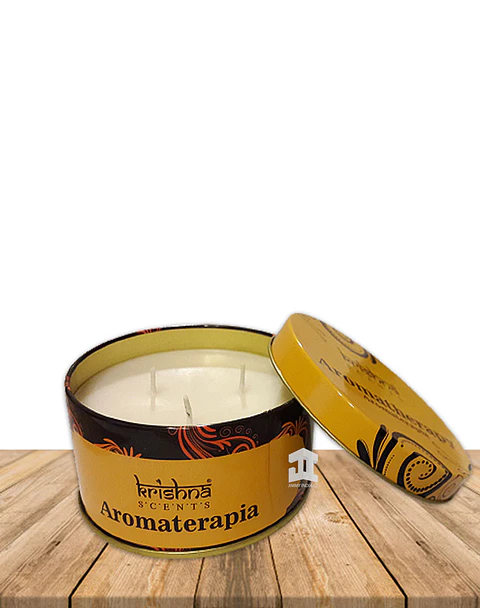 Vela triple mecha aroma Aromaterapia