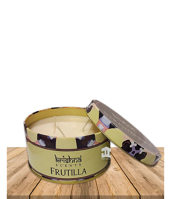 Vela triple mecha aroma Frutilla