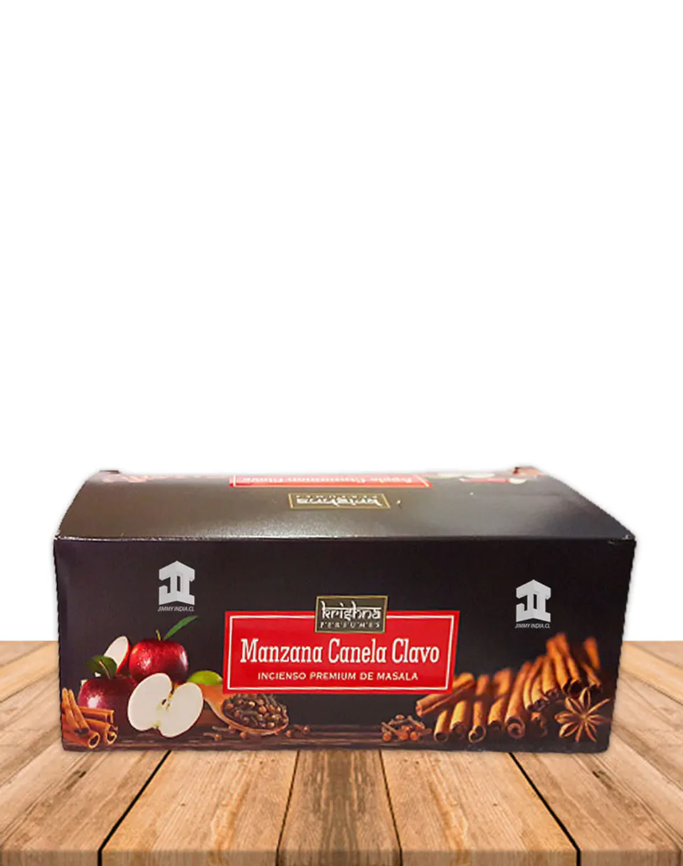 Incienso Krishna Premium Manzana Canela & Clavo 15 grs 1
