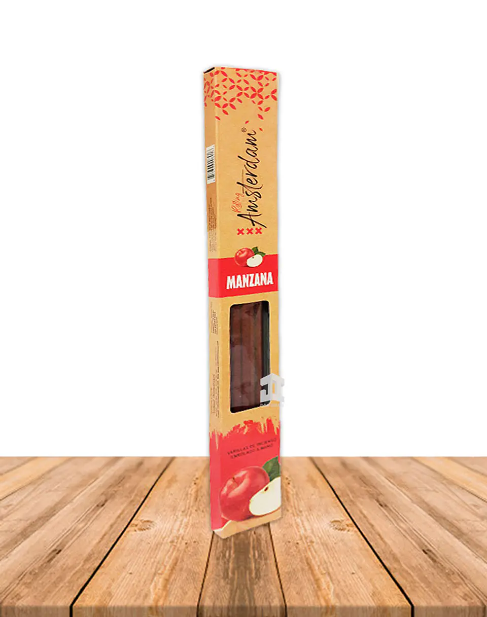 Incienso Jardin Rolling Amsterdam Manzana 41 Cm 3