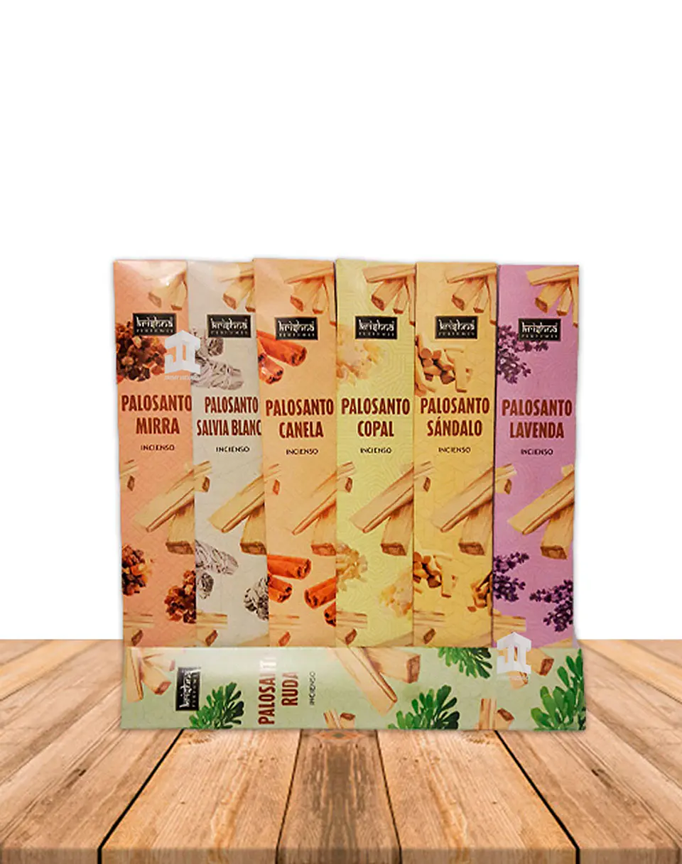 Incienso Krishna 7 en 1 Surtido de Palo Santo Unidad 2