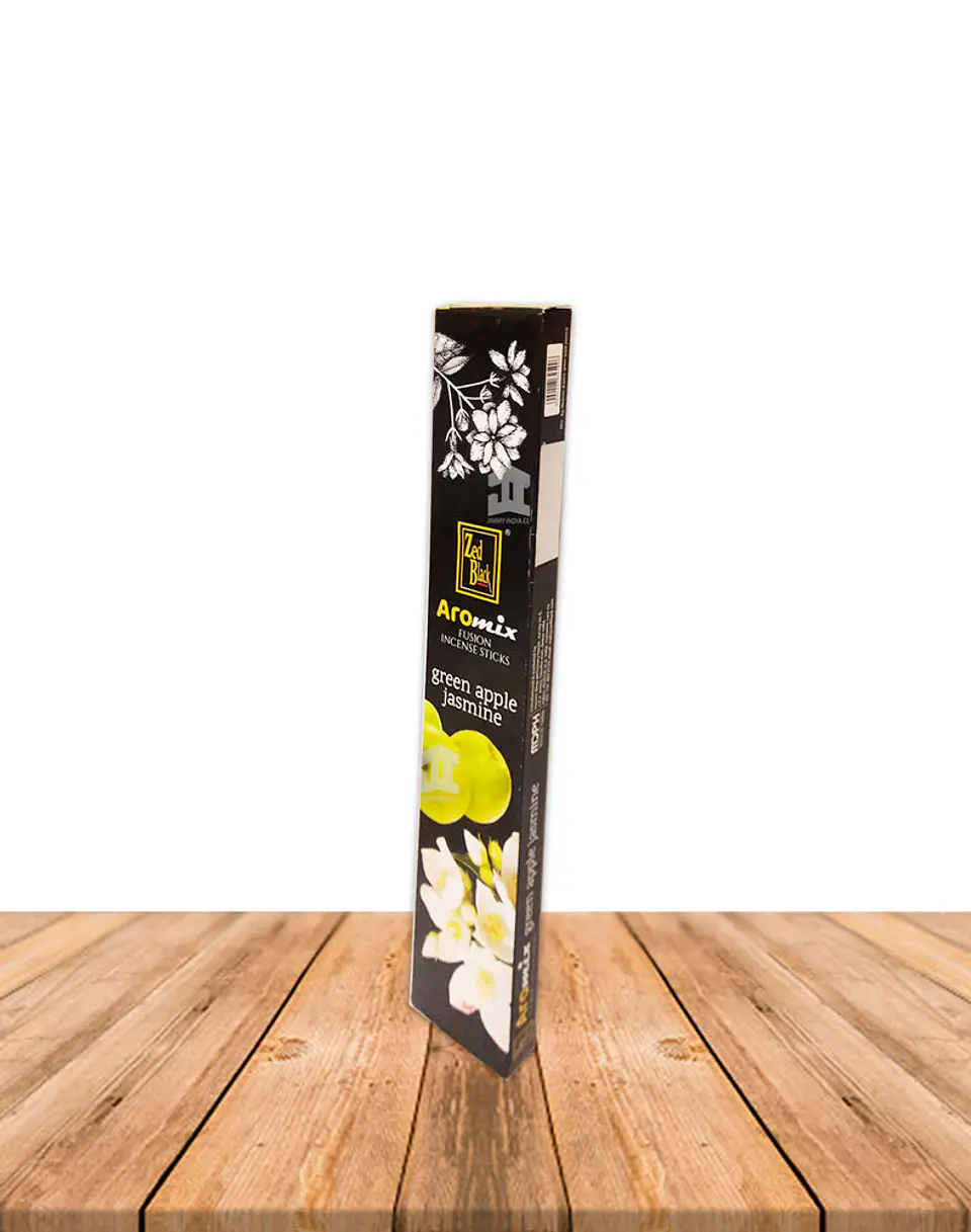 Incienso Zed Black Aromix 15Gr Manzana Verde y Jasmine 2
