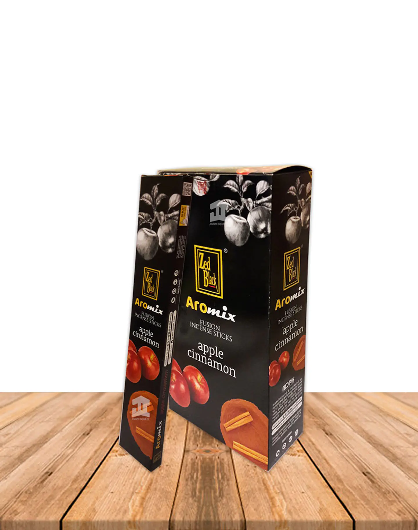 Incienso Zed Black Aromix 15Gr Manzana  Canela 1