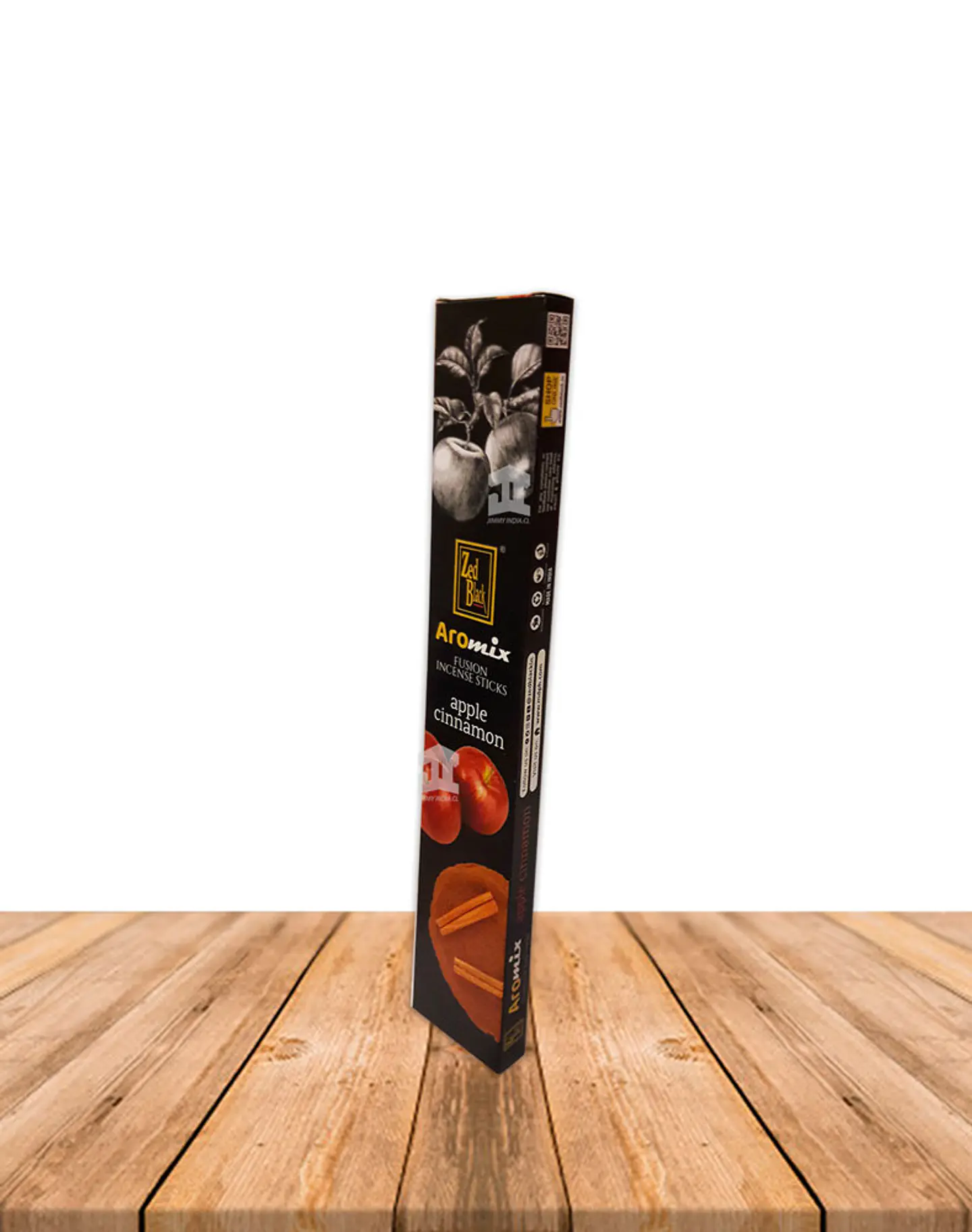 Incienso Zed Black Aromix 15Gr Manzana  Canela 2