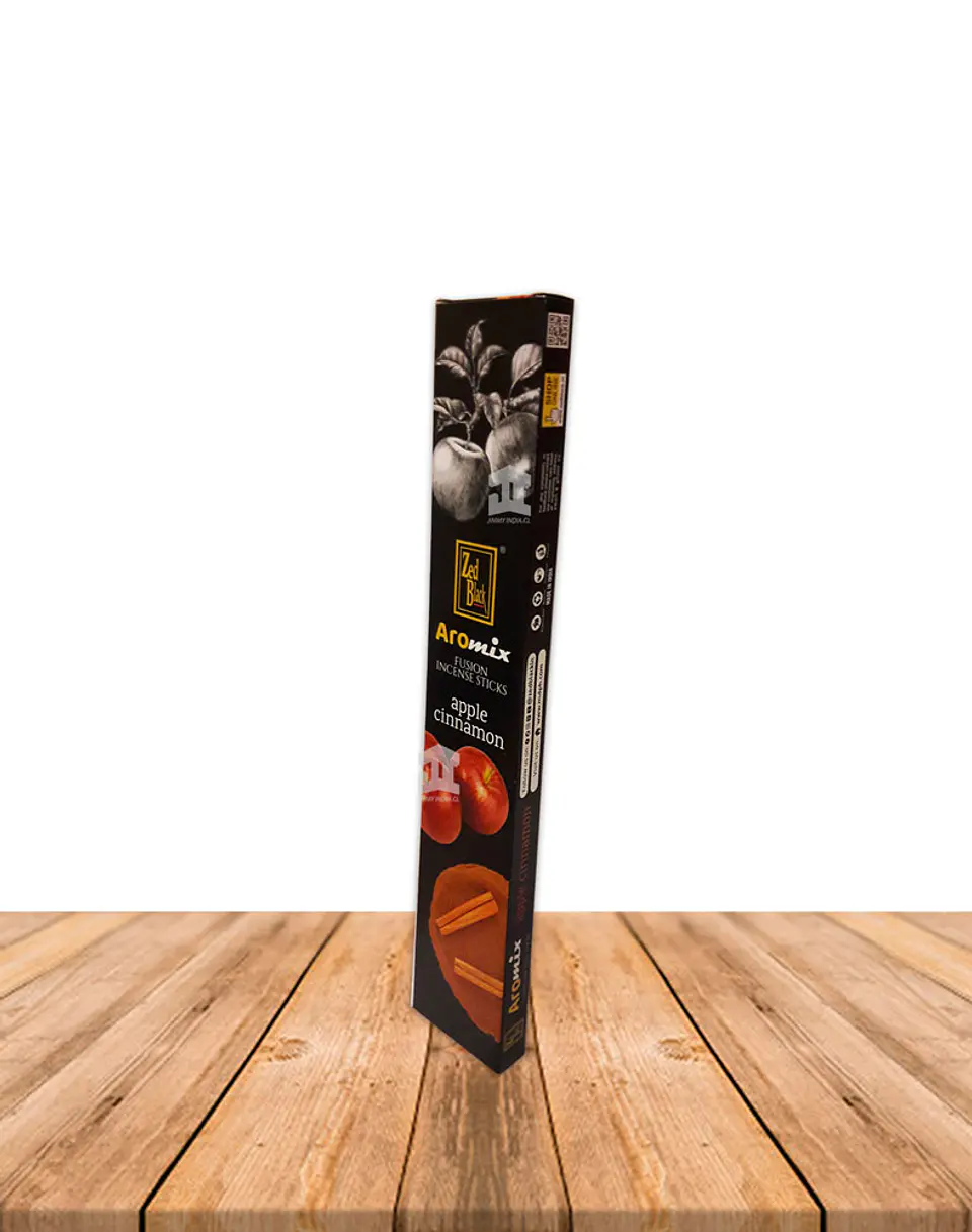 Incienso Zed Black Aromix 15Gr Manzana  Canela 2