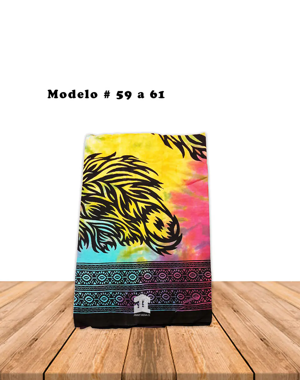 Cubrecama De Algodon Con Diseño # 59 a 61 2