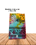 Cubrecama de Algodon Con Diseño #  29 a 30 / 84 a 85