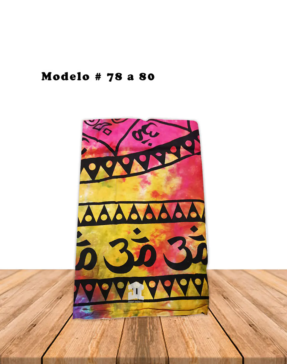 Cubrecama De Algodon Con Diseño # 78 a 80 2