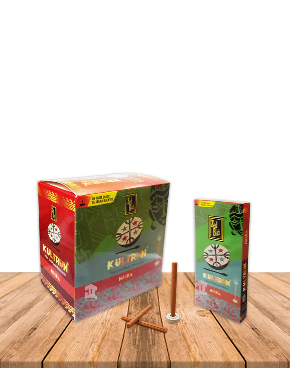 Incienso Kultrún Dhoop 30gr Mirra 2