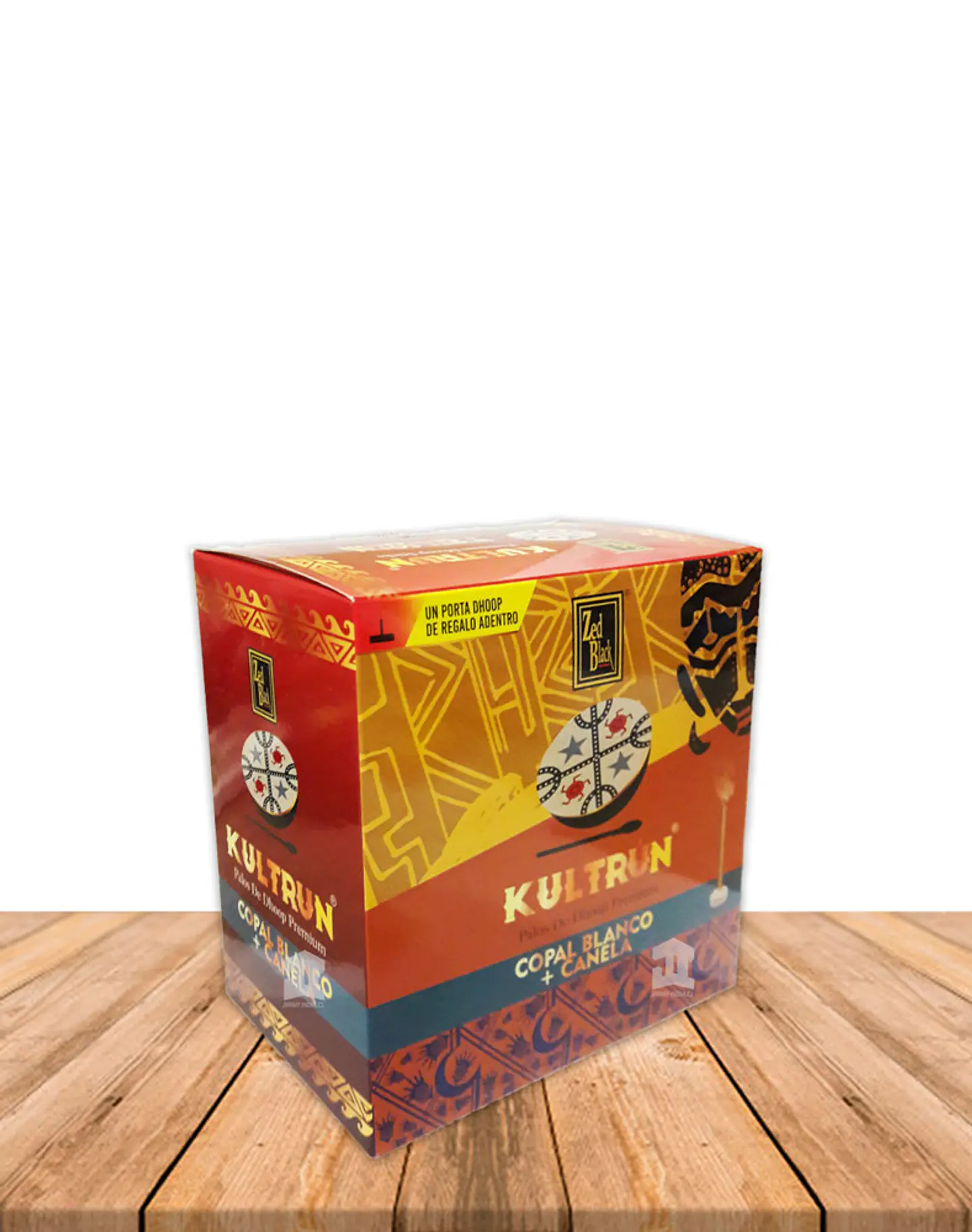 Incienso Kultrún Dhoop 30gr Copal Blanco + Canela  1