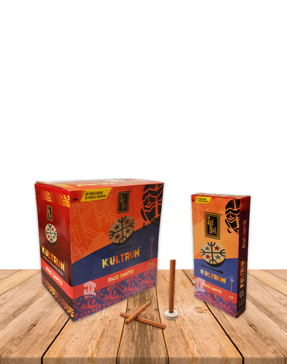 Incienso Kultrún Dhoop 30gr Palo Santo  2