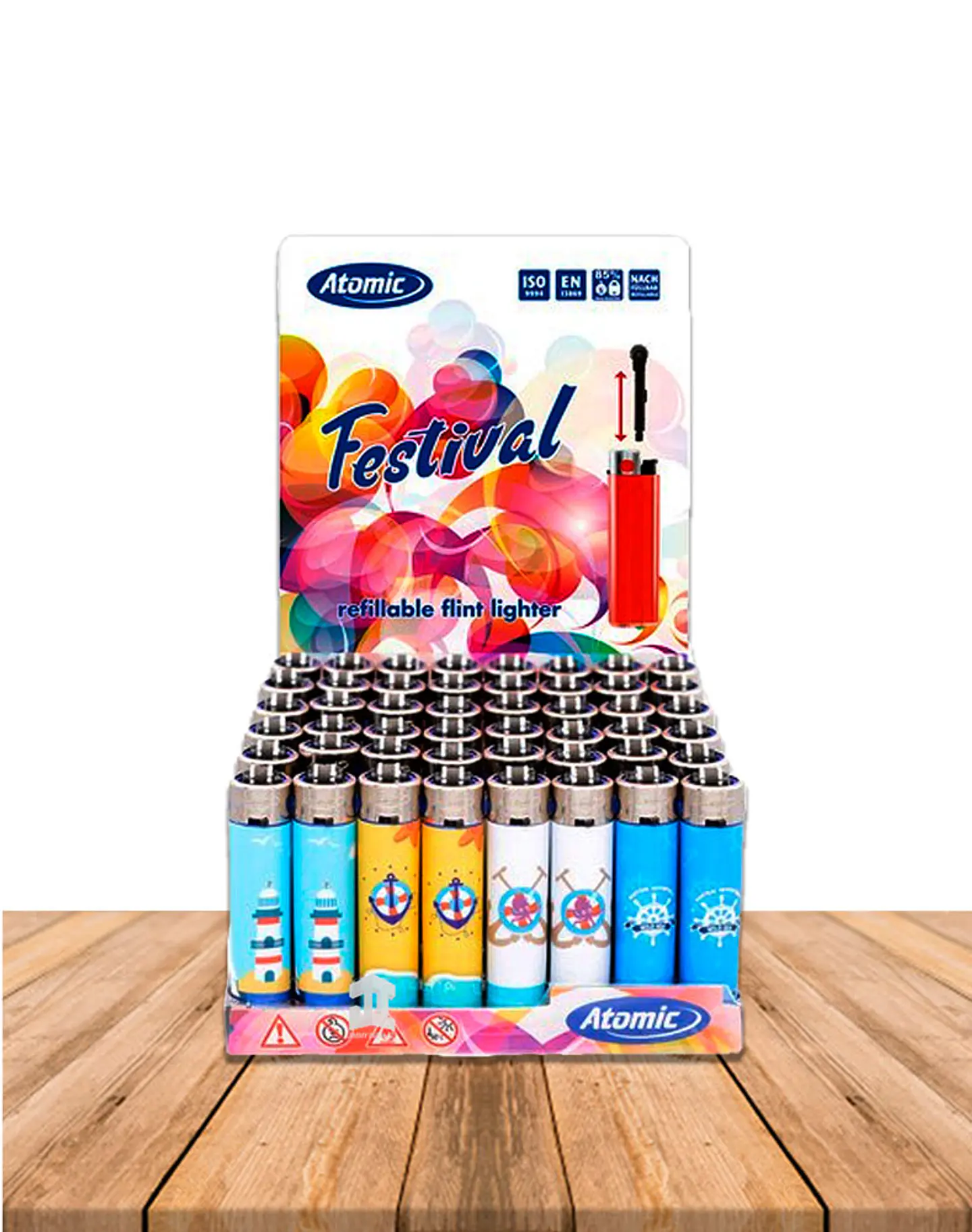 Encendedores Atomic Maritimo  Cod.030 2