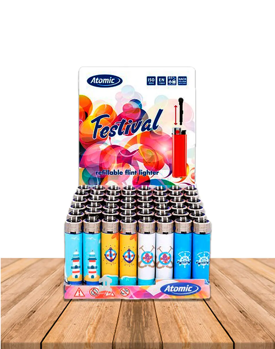 Encendedores Atomic Maritimo  Cod.030 2