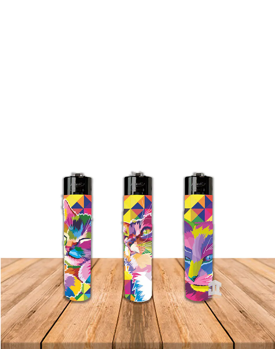 Encendedores Atomic Geo Cats Cod.174 1