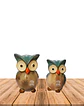 Figura Duo de Buhos  JI16-216 - Miniatura 1