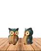 Figura Duo de Buhos  JI16-216 - Miniatura 3