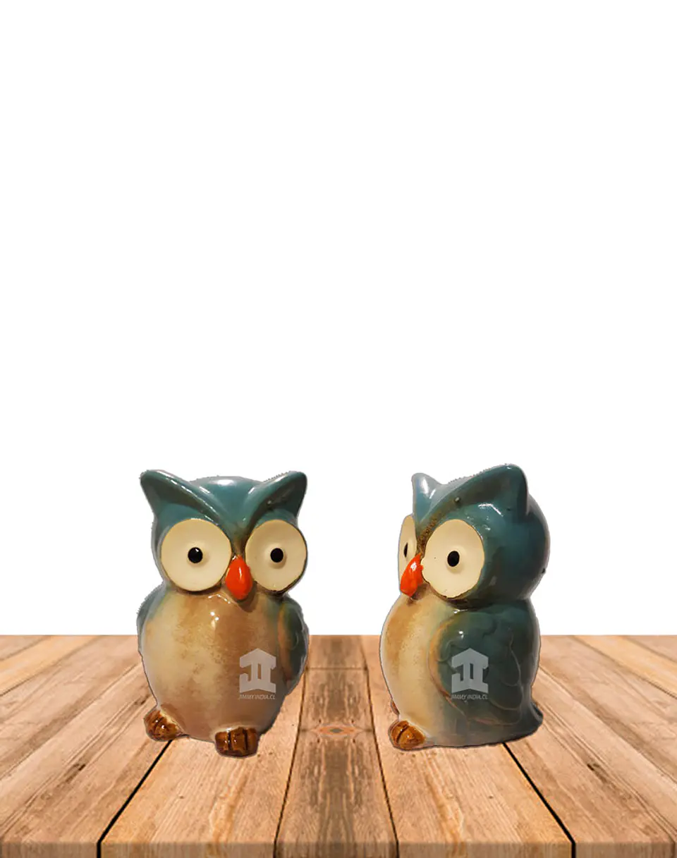 Figura Duo de Buhos  JI16-216 3