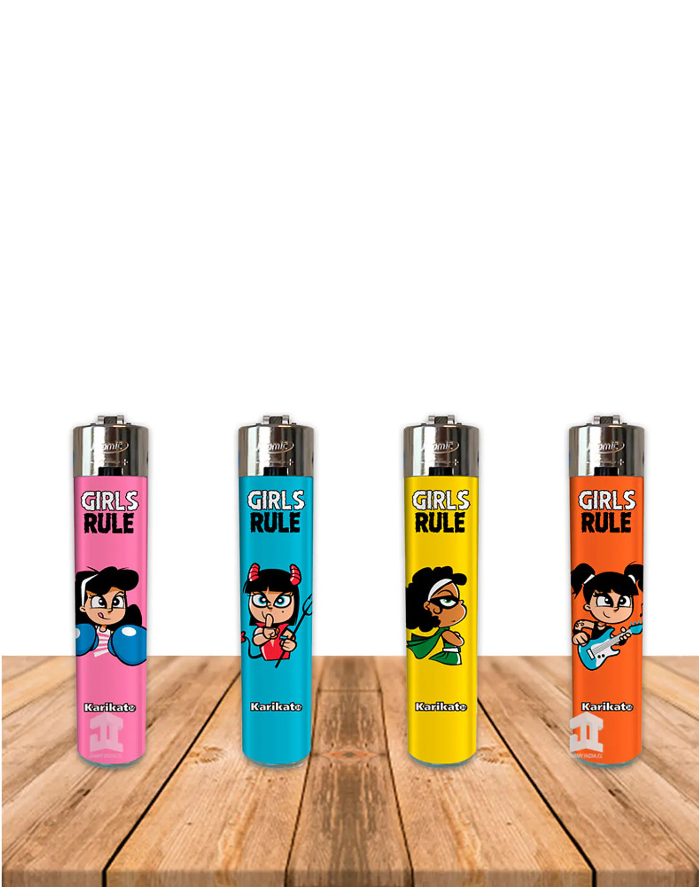 Encendedores Atomic Girls Rule Cod.059 1