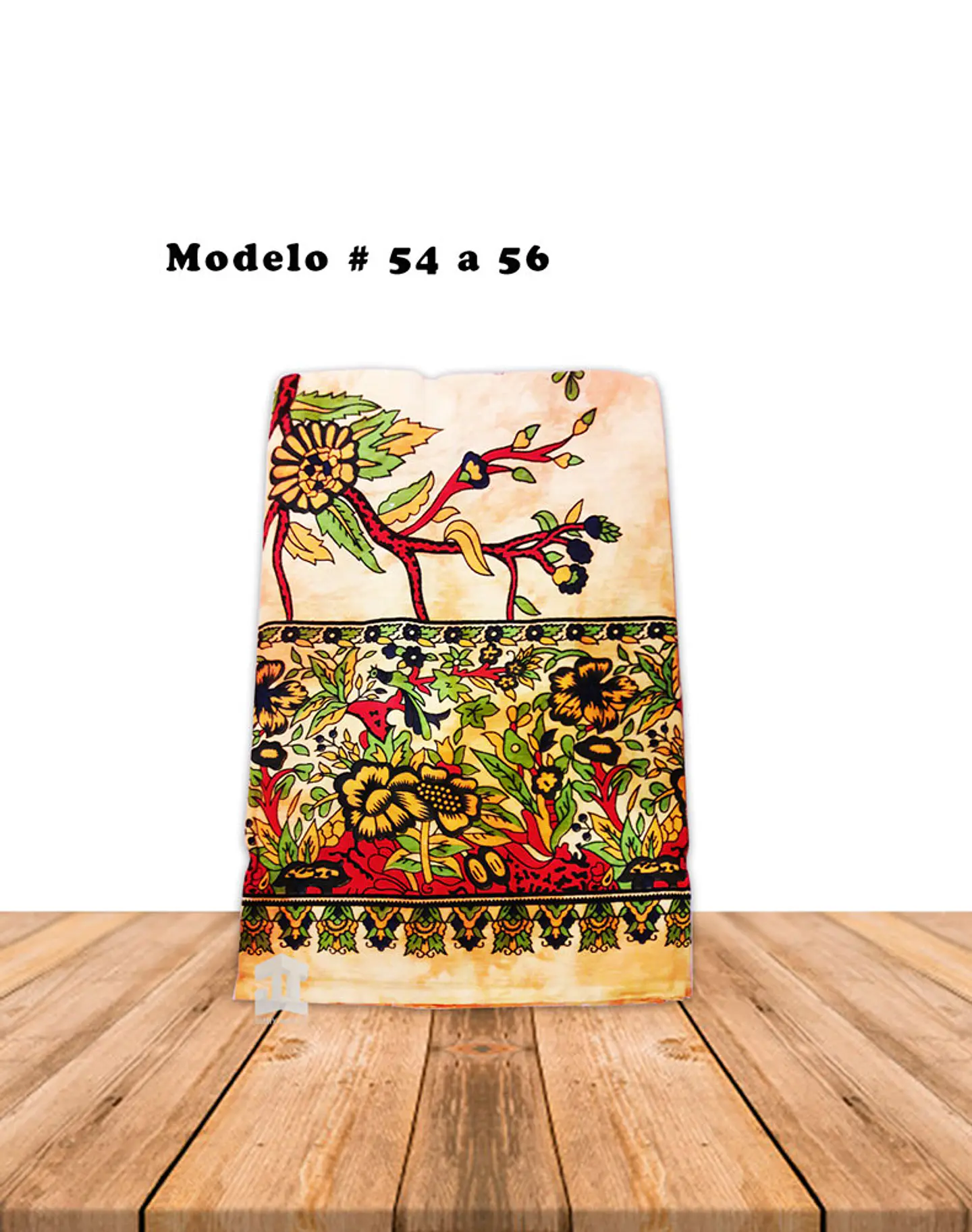 Cubrecama De Algodon Con Diseño # 54 a 56 2