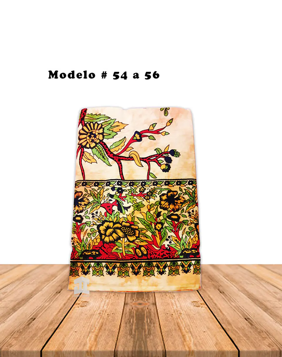 Cubrecama De Algodon Con Diseño # 54 a 56 2