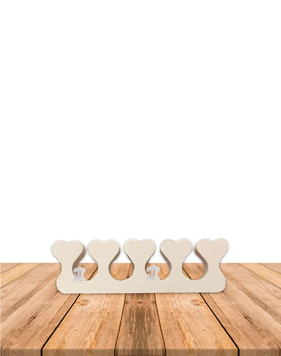 Separador de Dedos Blanco 2