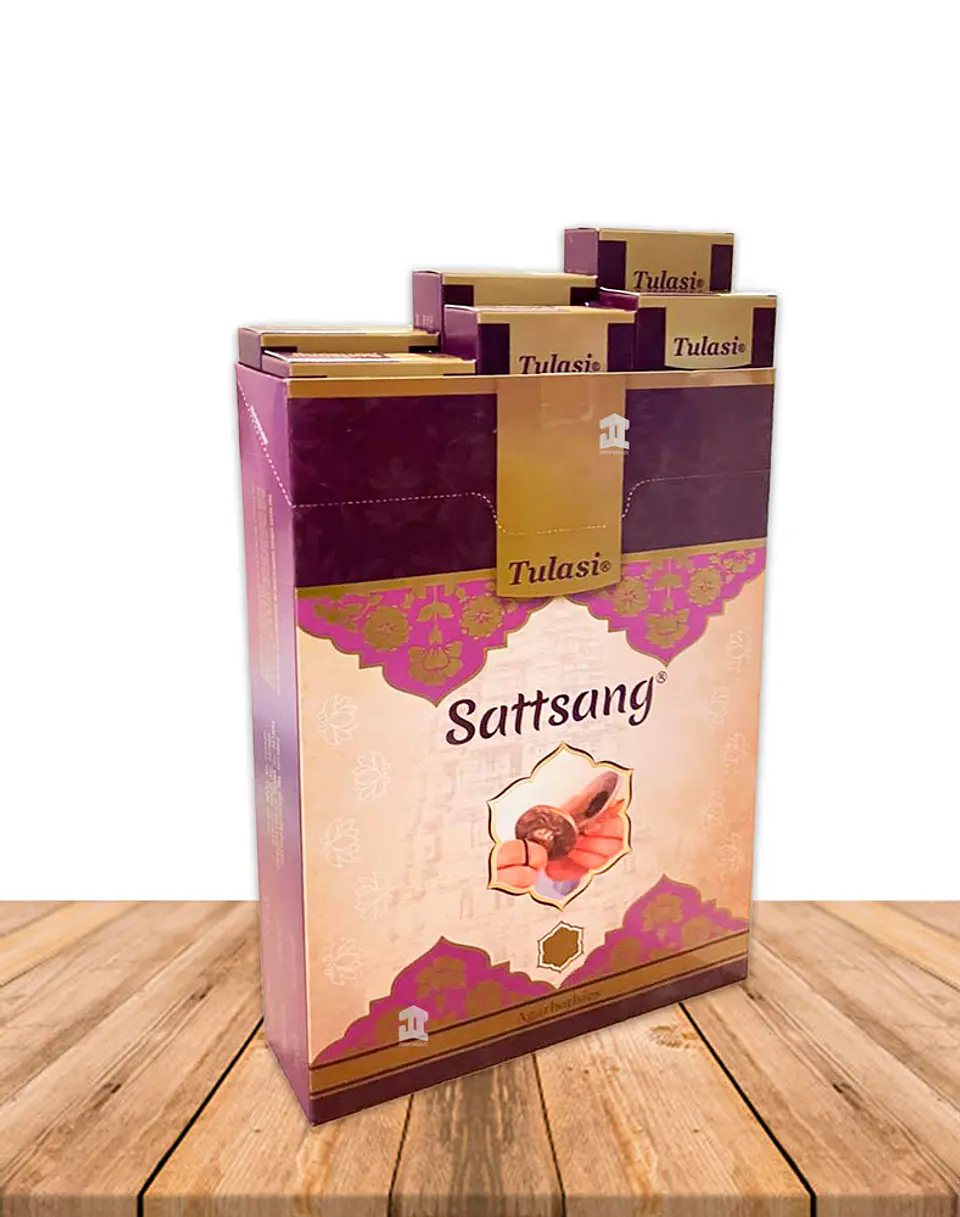 Incienso Tulasi Premium Sattsang 25Gr 2