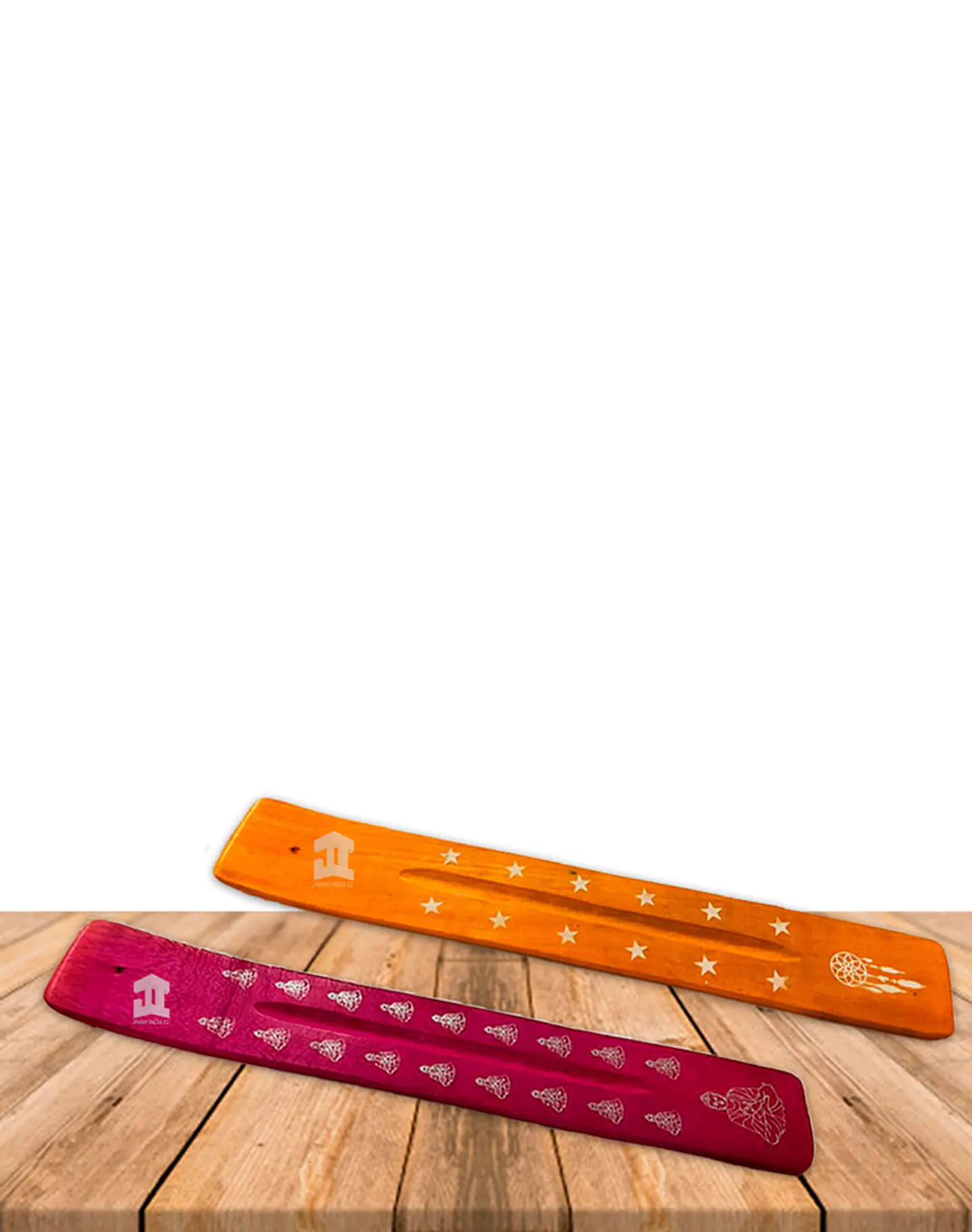 Tabla Porta Incienso Madera Colores Surtidos  2