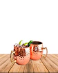 Set Tazon de Cobre Moscow Mule Mug Natural 1050-1051 - Miniatura 1