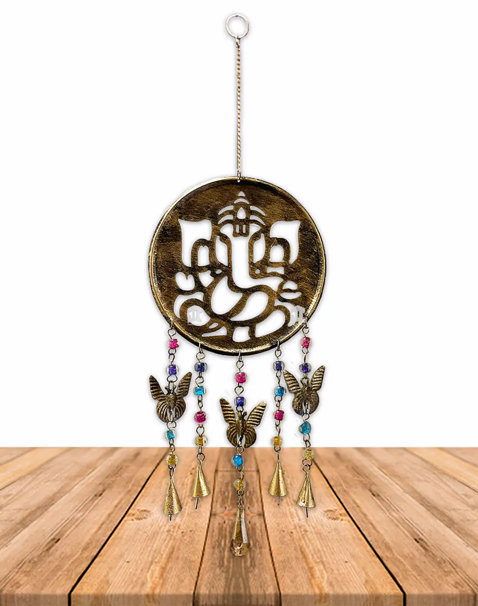 Campana De Viento Ganesh 3 Mariposas 10