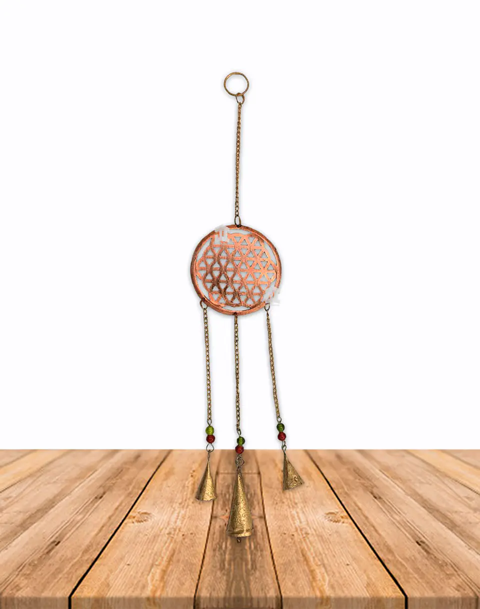 Colgante metal Mandala 6