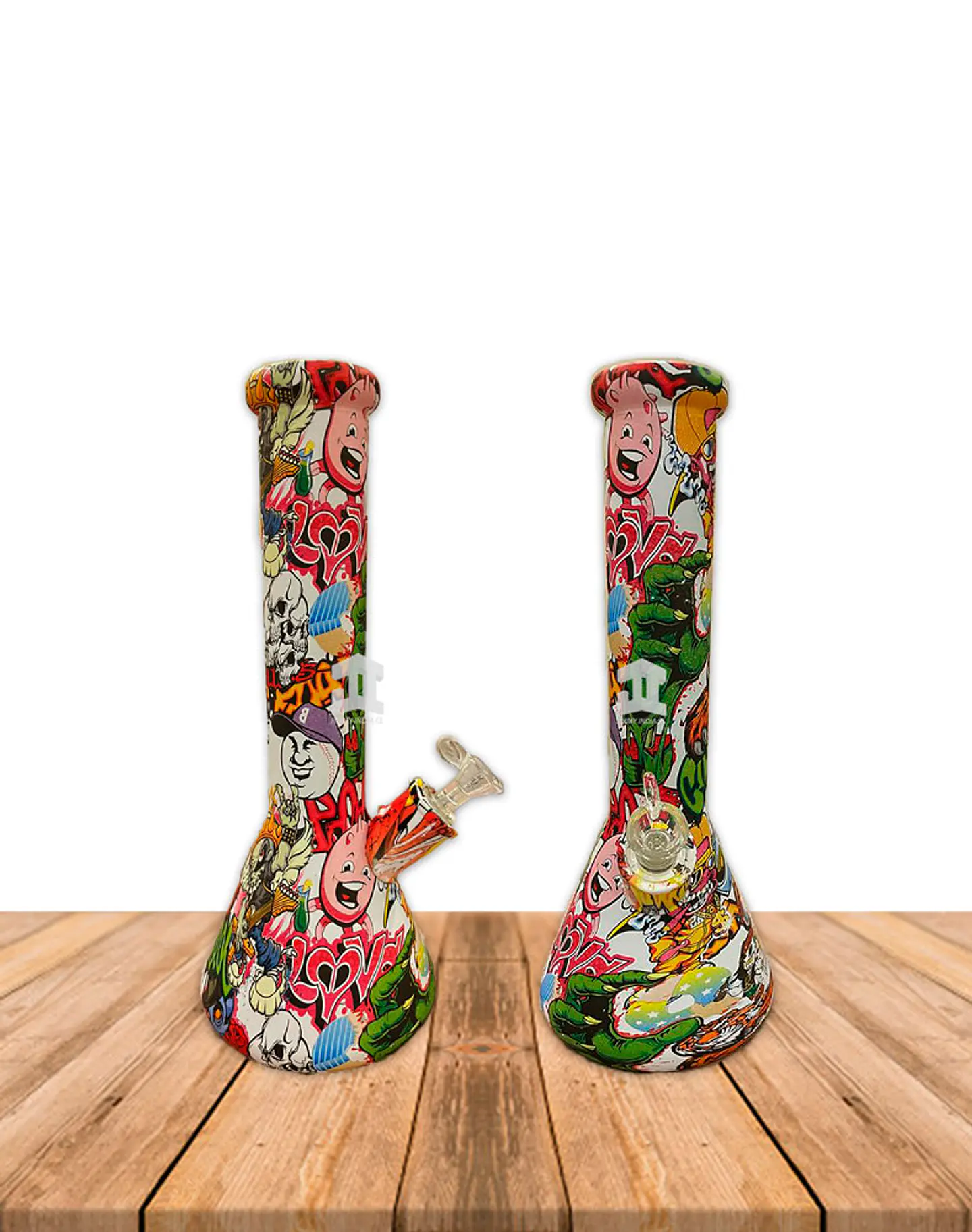 Bong Urban Grande de Vidrio  GLA-018 2